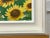2020s Angela Wakefield Golden Yellow Sunflowers Study on Green Background by Contemporary Artist, 2023 For Sale - Image 5 of 12