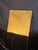 Gold Metallic Gold Botanical Relief Wall Plaque For Sale - Image 8 of 10