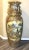 Japanese Mid 20th Century Japanese Satsuma Pottery Vase Floor Vase Porcelain or Ceramic Hand Painted For Sale - Image 3 of 16