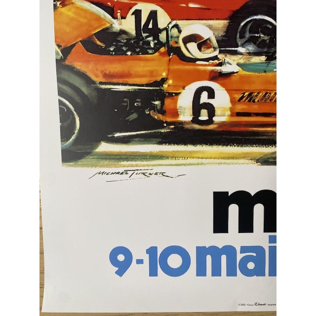 Monaco 9-10 May 1970 Poster from Michael Turner, 2025 For Sale - Image 3 of 7