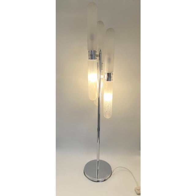 Murano Glass Floor Lamp by Aldo Nason for Mazzega For Sale - Image 16 of 18