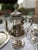 Art Nouveau 1920’s Silver (Plate) Coffee Tea Set St James Pattern With Gadroon:Rope Twist Borders & Highly Domed Lids Stunner For Sale - Image 3 of 6