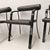 Vintage Black Armchairs with Armrests, 1980s, Set of 4 For Sale - Image 16 of 18
