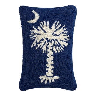 South Carolina Hook Pillow, 8" x 12" For Sale