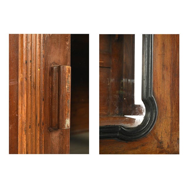 Wooden Display Case, 1940s For Sale - Image 4 of 5