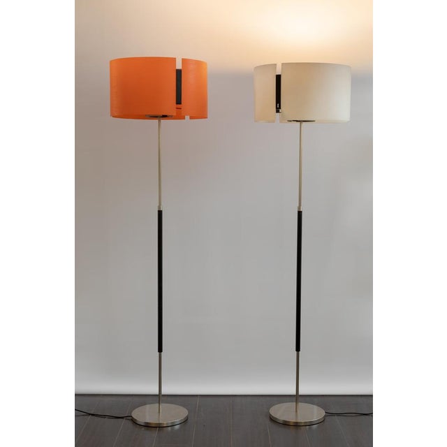 Floor Lamps by G. Ostuni and Forti for Oluce, 1955, Set of 2 For Sale - Image 4 of 15