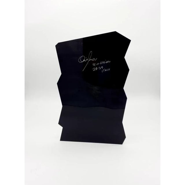 Beautiful and important contemporary sculpture, Stone, created by the artist Gio Schiano. The work is made of cast...