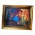 Contemporary Mixed Media Painting on Canvas Muhammad Ali Usa Gold by Simon Bull For Sale
