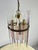 Vintage Italian Chandelier in Brass and Murano Glass, 1960s For Sale - Image 4 of 14
