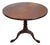 19th C American Mahogany Chippendale Round Tripod Tilt-Top Tea Table For Sale