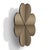 Lucky Brown Burnished Brass Single Coat Hook by Richard Hutten For Sale - Image 4 of 4