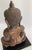 Late 18th Century Antique 18th Century Buddha Carved Statue, Shan Burma, Large 24", With Coa For Sale - Image 5 of 10