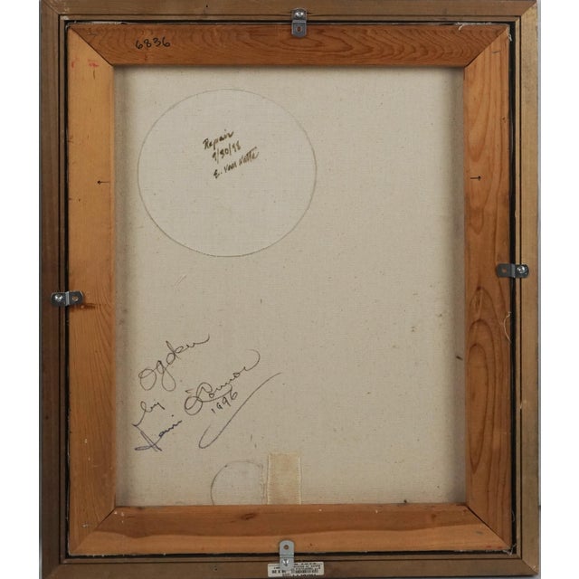 Textile Fauvist Portrait of Ogden by Henri O'Connor For Sale - Image 7 of 7