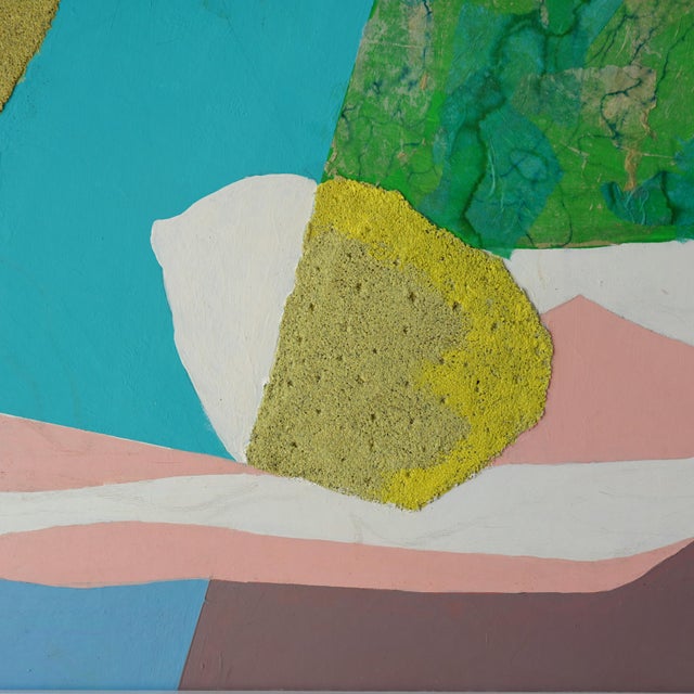 Wood J Rothenberg (1935-2001) Modernist Abstract Still Life Mix Media Original Painting For Sale - Image 7 of 12