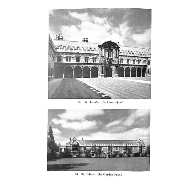 Traditional "Oxford: As It Was and as It Is Today" 1939 Hobhouse, Christopher For Sale - Image 3 of 11