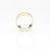 Vintage Mid-Century Modernist Paul Lobel Mixed Metal Gold/Silver Cigar Band Ring For Sale - Image 11 of 13