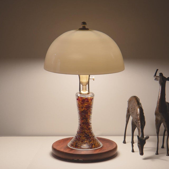 Vigil Bone China Table Lamp For Sale - Image 4 of 12