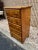 Wood Pair of Vintage Early American Primitive Style Solid Tiger Maple Nightstands Small Chests For Sale - Image 7 of 12
