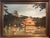 Modern H. Jung, Kinkaku-ji (Golden Pavilion), Oil Painting on Canvas For Sale - Image 3 of 13
