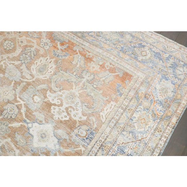 Textile Antique Persian Mahal Rug rug no.j4912 For Sale - Image 7 of 12