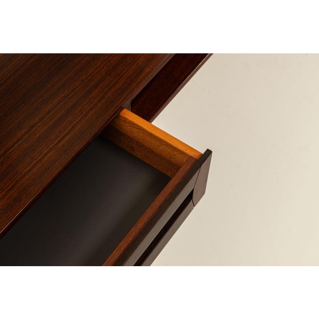 Wood Hanging Console and Mirror by Dino Cavalli for Tredici, 1960s, Set of 2 For Sale - Image 7 of 10