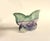 Pair Natural Fluorite Butterfly Dishes Gemstone Rock Crystal For Sale - Image 13 of 15