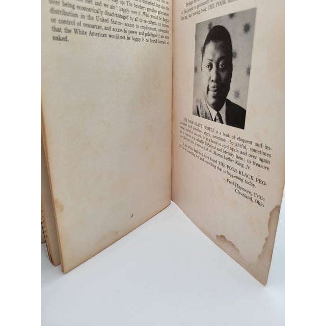 1960s "The Poor Black People-a Colletor's Item" by George Cunningham, Jr. For Sale - Image 9 of 12
