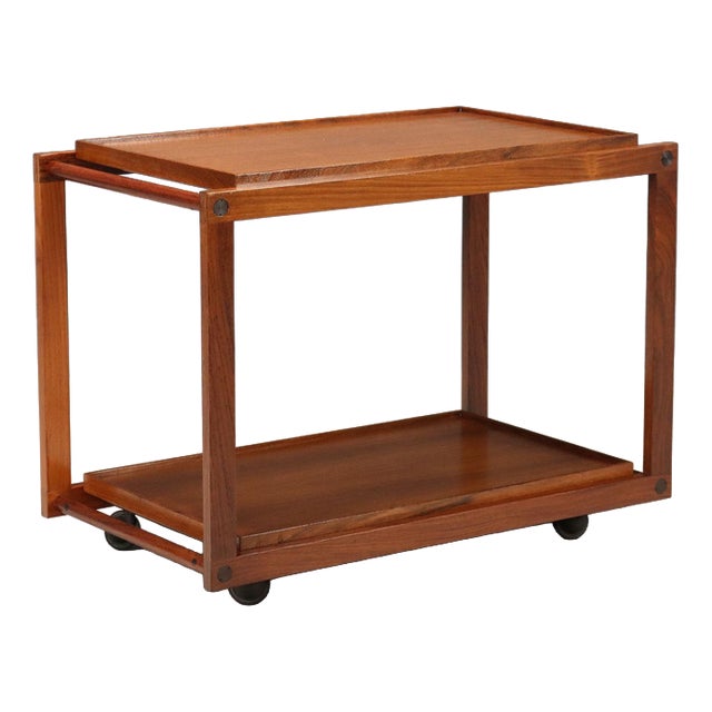 Vintage Teak Trolley, 1960s For Sale