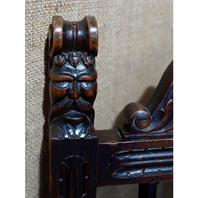 Victorian Spindle Back Armchair For Sale - Image 12 of 13