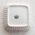 Farmhouse 1880-1890 English Alfread Meaking Square Ironstone Bowl For Sale - Image 3 of 4