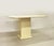 Beige Italian Lacquered Wood Table, 1980s For Sale - Image 8 of 8