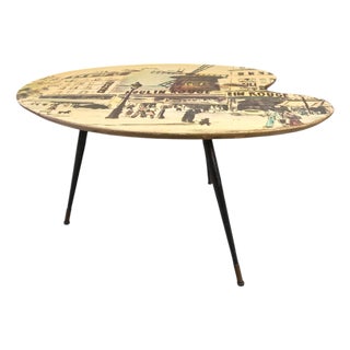 Vintage Italian Coffee Table, 1950s For Sale