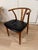 Wood Set of 4 Vintage Danish Modern Teak Dining Chairs With Black Leather Seats, 1960s–70s For Sale - Image 7 of 9