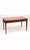 19th Century English Mahogany Writing Desk With Red Tooled Leather Top For Sale - Image 4 of 12
