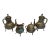 Ornate Antique Middle Eastern Silver Plated 4-Piece Tea & Coffee Service Set For Sale
