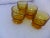 Mid-Century Modern Amber Glasses - Set of 4 For Sale - Image 5 of 5