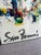Sam Francis Sam Francis 1977 Louisiana Museum Exhibition Poster Custom Acrylic Box Frame Jerry Solomon Munn Denmark For Sale - Image 4 of 18
