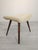 Vintage 1960s Pouf, Stool, and Footstool Stylish, vintage 1960s pouf. Light-colored with wooden legs. Perfect as an extra...