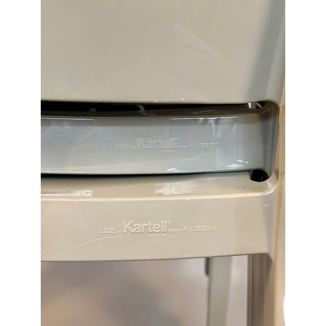 Kartell Vintage Lizz Chairs by Piero Lissoni for Kartell, Set of 4 For Sale - Image 4 of 9