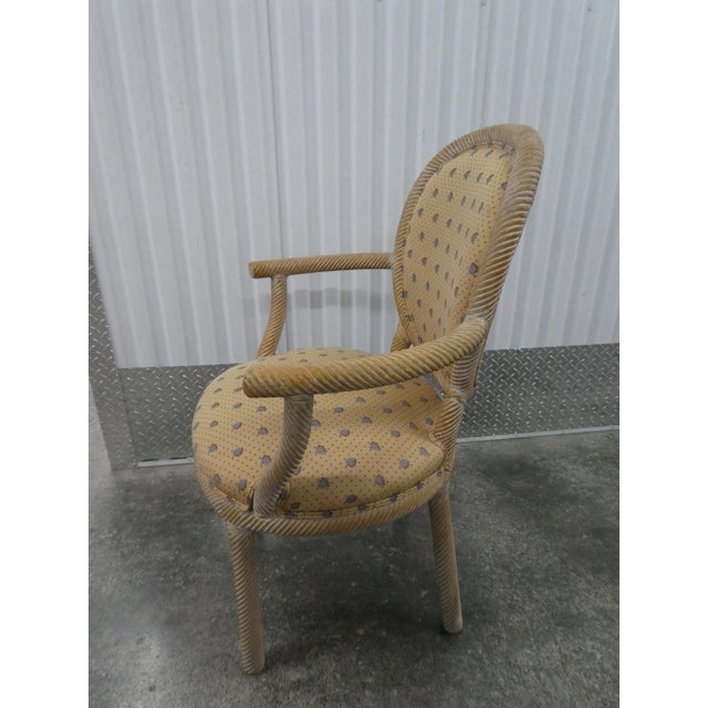 Wood 1970s Vintage Signed Italian Marcello Mioni Dining Chairs - Set of 6 For Sale - Image 7 of 13