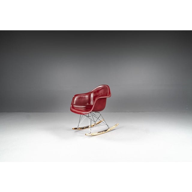 Metal Rocking Chair by Charles & Ray Eames for Herman Miller, 1950s For Sale - Image 7 of 18