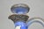 Antique Nippon Hand Painted Blue Halloween Pattern Porcelain Wine Jug W/ Cork For Sale - Image 15 of 18