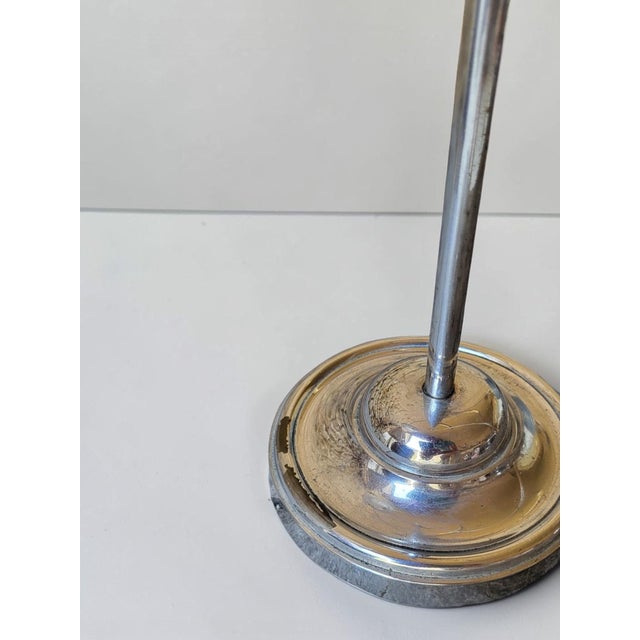 Vintage Art Deco Lamp in Cast Iron and Bakelite, 1920 For Sale - Image 4 of 15