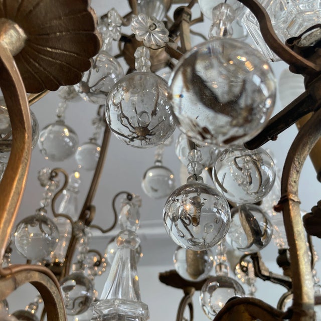 1920s 1920s French Chandelier For Sale - Image 5 of 7