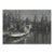 Late 20th Century Gray Tonal Fishing Boats Marina Photograph For Sale