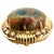 Approximately 10 Ct Oval Shape Black Australian Opal Cocktail Ring 14 Kt Yellow Gold, SIZE 6.5 Introducing our captivating...