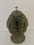 Vintage Fedoskino Russian Triptych Brass Filigree With Lacquer Egg Shape With Father Frost and the Snow Maiden Signed M. Izotova. For Sale - Image 15 of 15