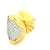 Modern Vintage Italian 18k Gold & 3 Carat Diamond Sculptural Clip-on Earrings, Pair For Sale - Image 3 of 12
