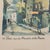 French Vintage Framed Paris Montmartre Rue Du Chevalier De La Barre Art Print For Sale - Image 3 of 9