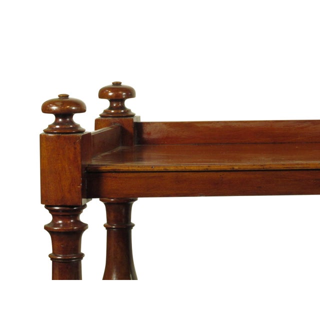 Mid 19th Century 19th-Century William IV Mahogany Dumb Waiter For Sale - Image 5 of 9